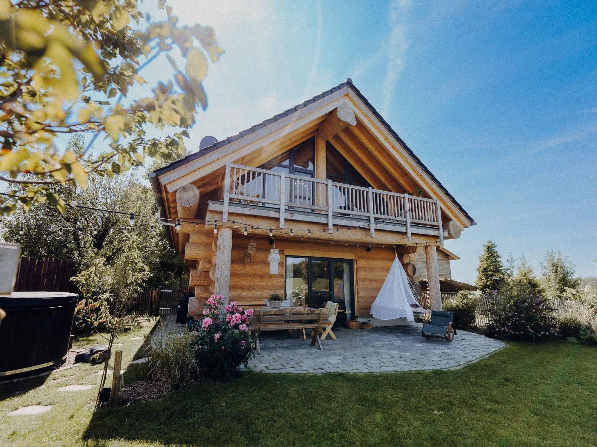 Ferienhaus Wiesenchalet Im Sauerland Schalksmuhle エクステリア 写真